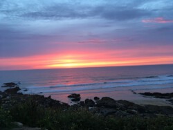 Sonnenuntergang in Newquay