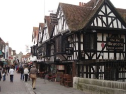 Canterbury's wunderschöne Altstadt
